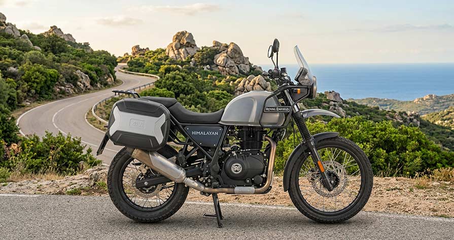Royal Enfield 410 location Corse